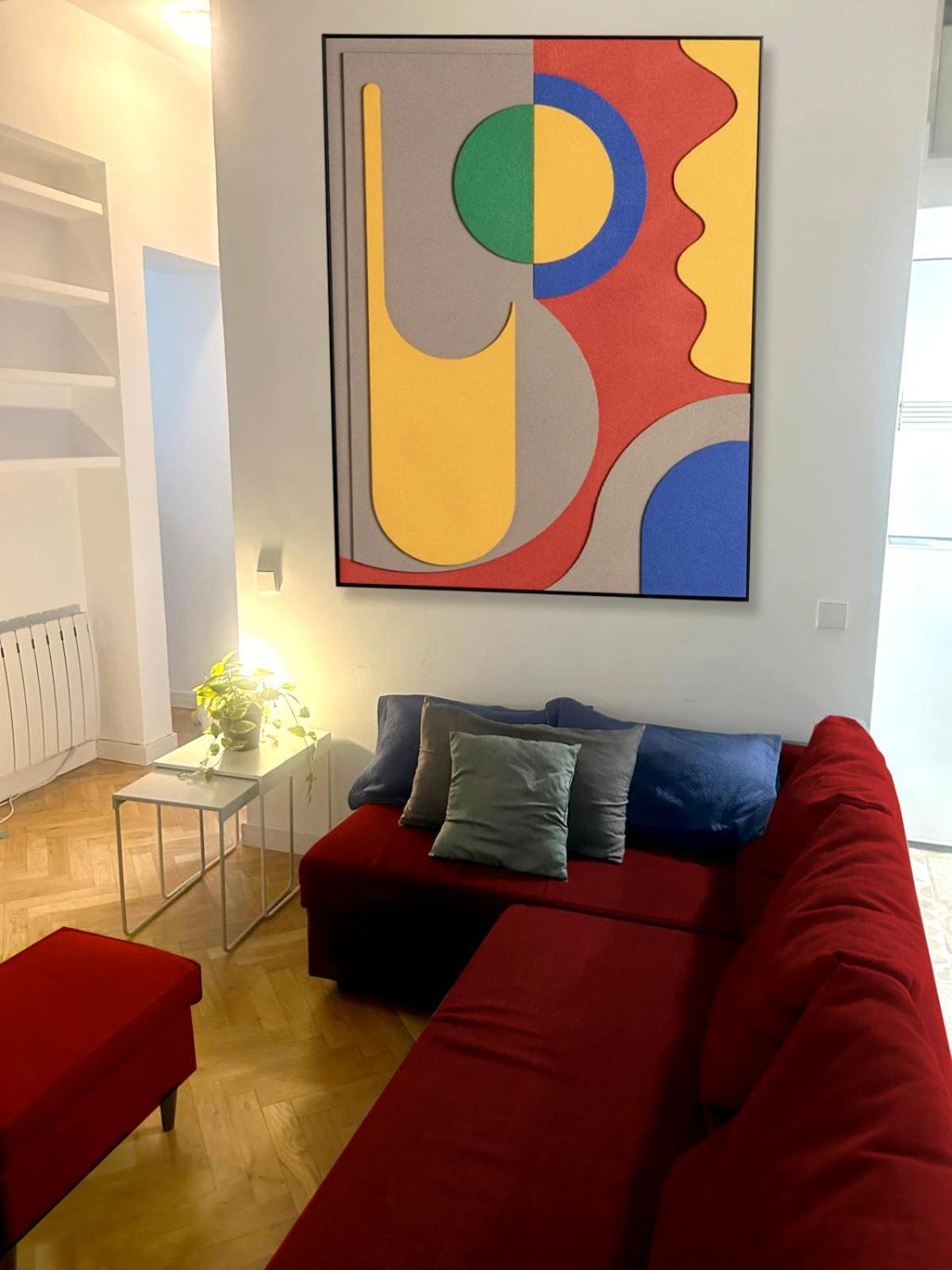 Apartament Puerta Del Sol -de La Cruz Isabel I0 & Parking Madryt